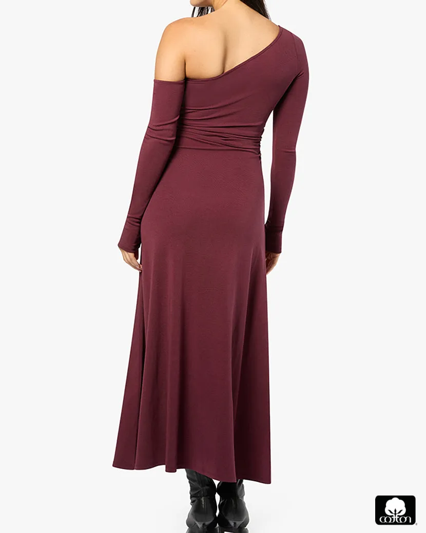 Long Sleeve Off Shoulder Dress sold by WeWoreWhat product image thumbnail 5