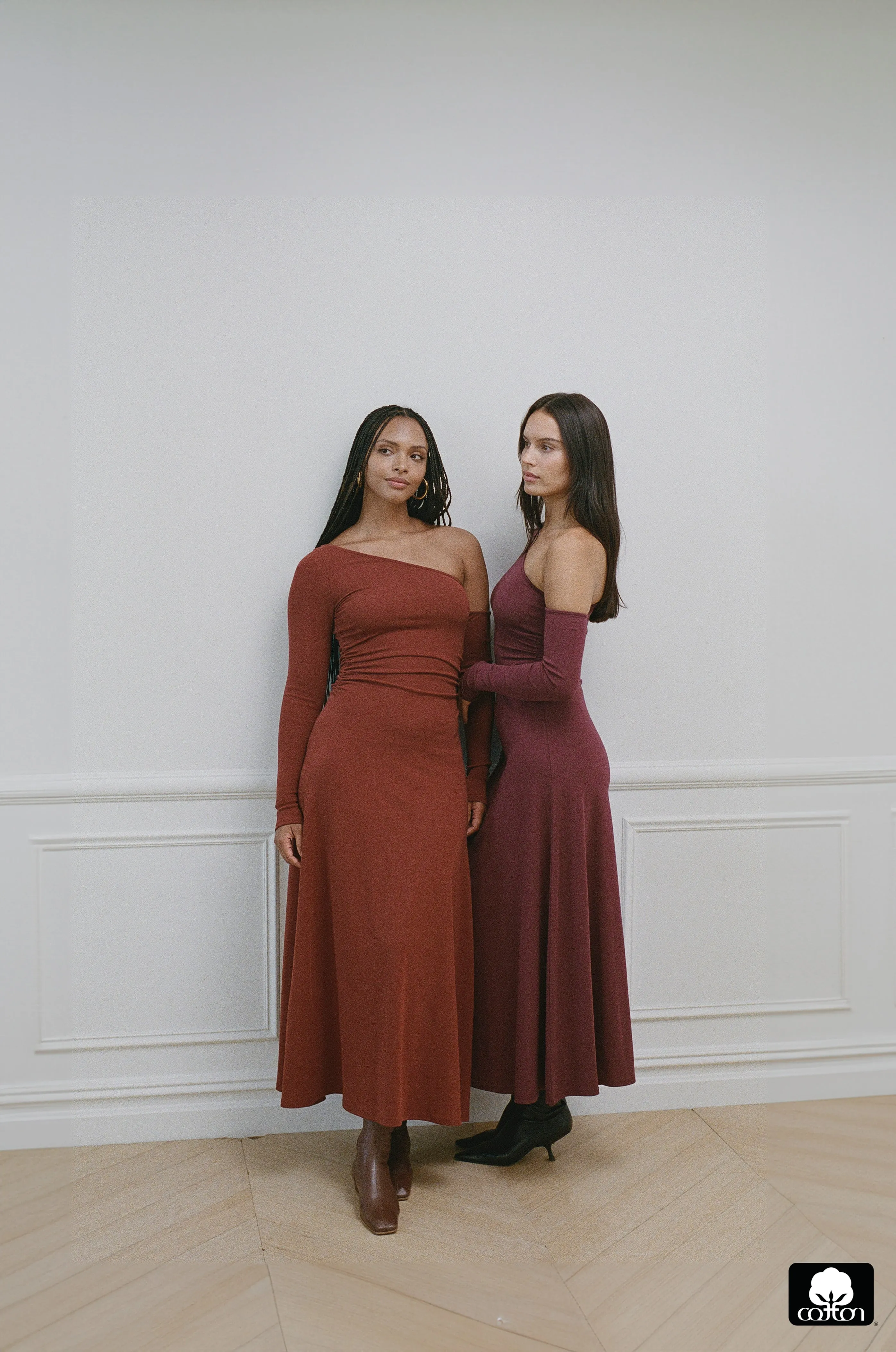 Long Sleeve Off Shoulder Dress sold by WeWoreWhat product image thumbnail 3