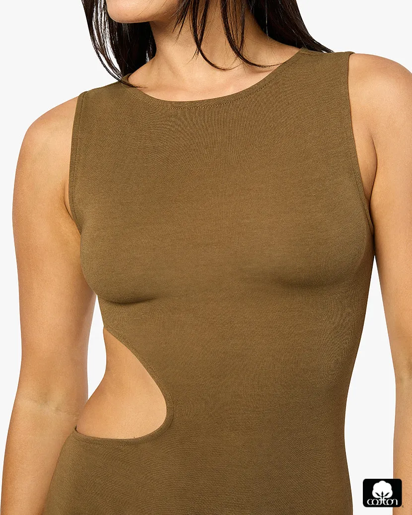 Cut Out Boat Neck Dress sold by WeWoreWhat product image thumbnail 4