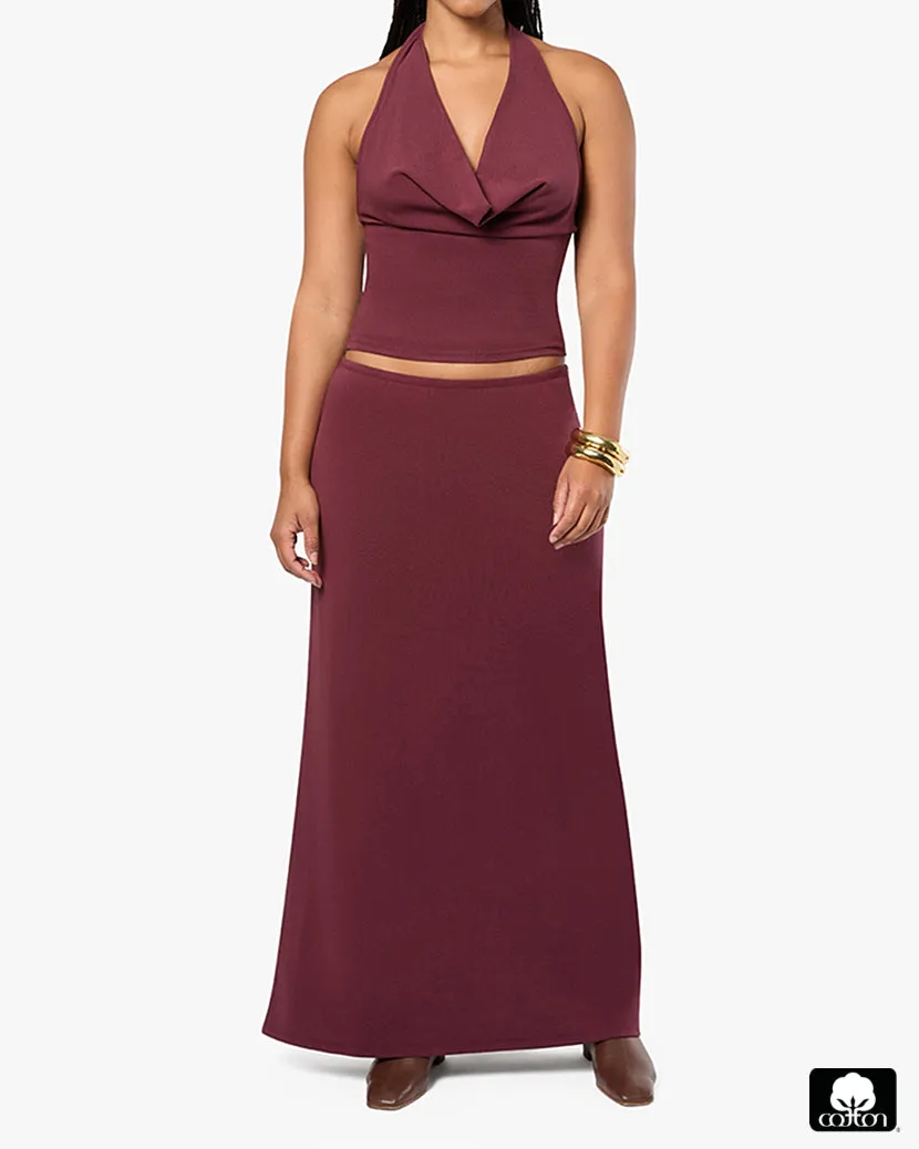 Halter Cowl Top sold by WeWoreWhat product image thumbnail 4