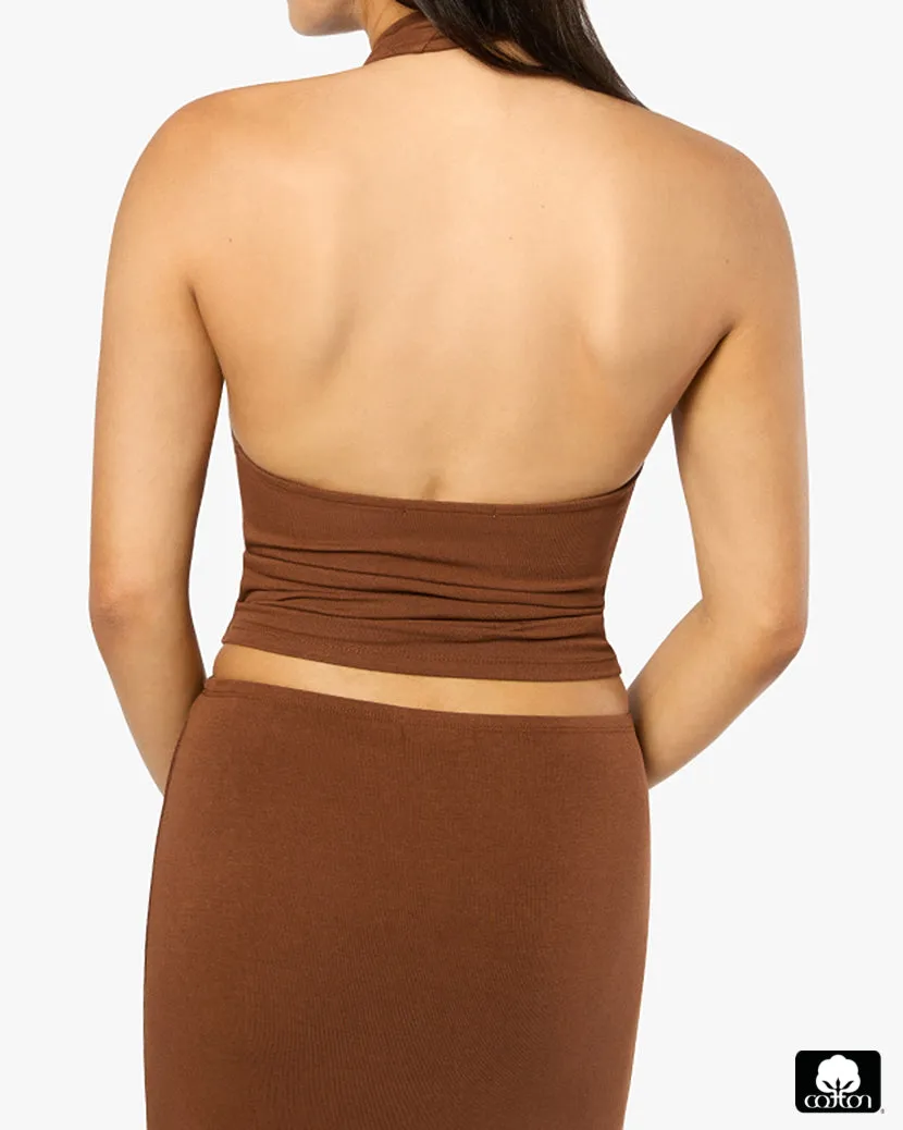 Halter Cowl Top sold by WeWoreWhat product image thumbnail 5