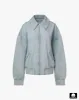 Denim Bomber Jacket sold by WeWoreWhat