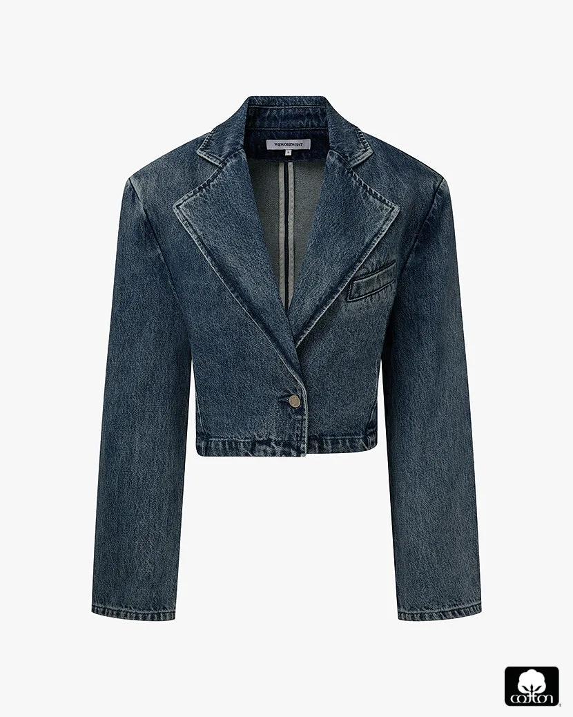 Cropped Blazer Jacket sold by WeWoreWhat product image thumbnail 2