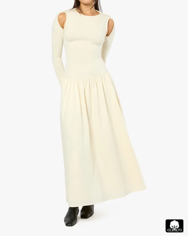 Drop Waist Maxi Dress sold by WeWoreWhat