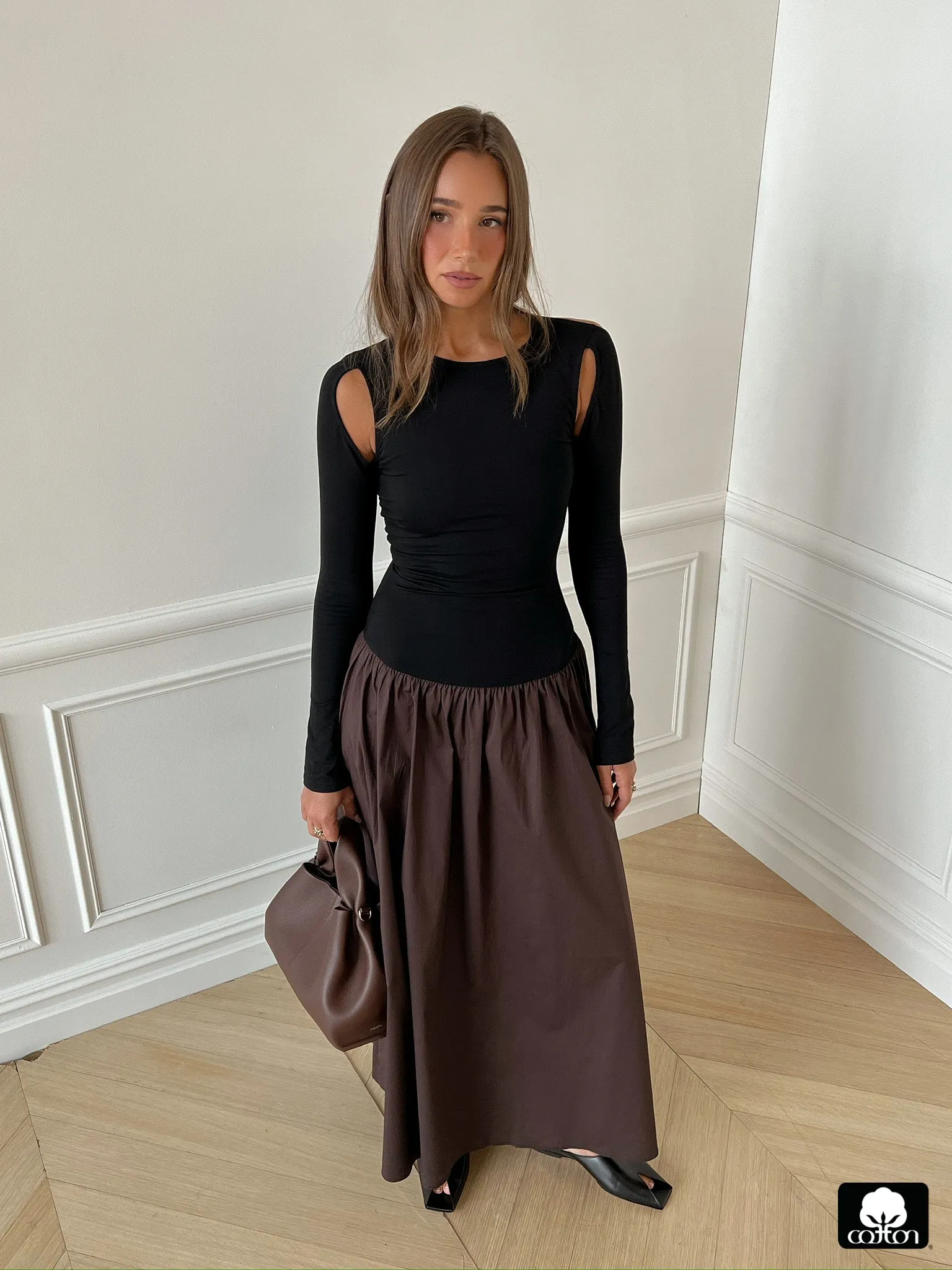 Drop Waist Maxi Dress sold by WeWoreWhat product image thumbnail 3