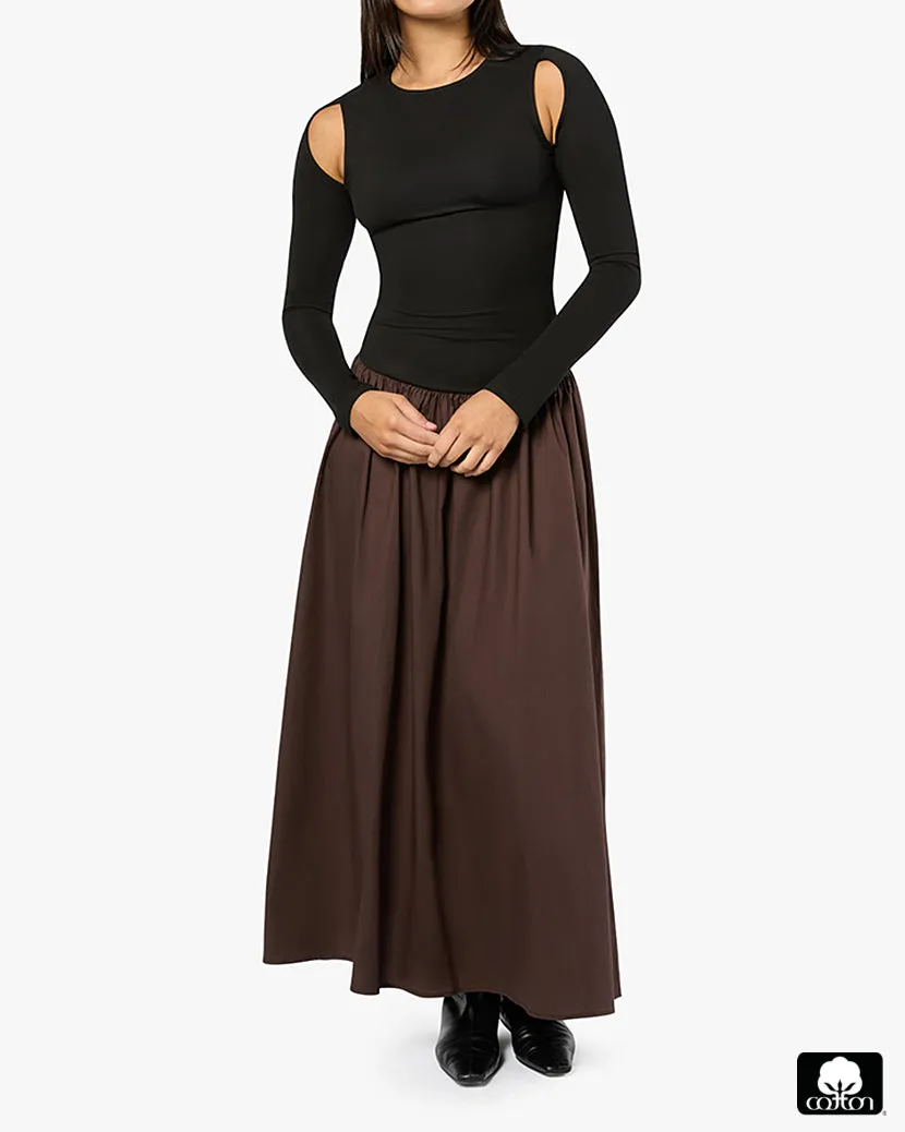 Drop Waist Maxi Dress sold by WeWoreWhat