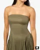 Strapless Corset Ruched Dress sold by WeWoreWhat