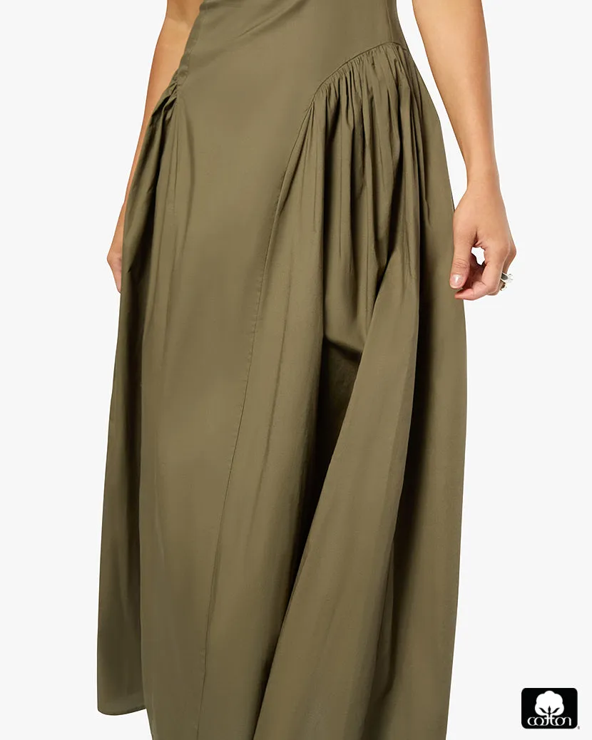 Strapless Corset Ruched Dress sold by WeWoreWhat product image thumbnail 5