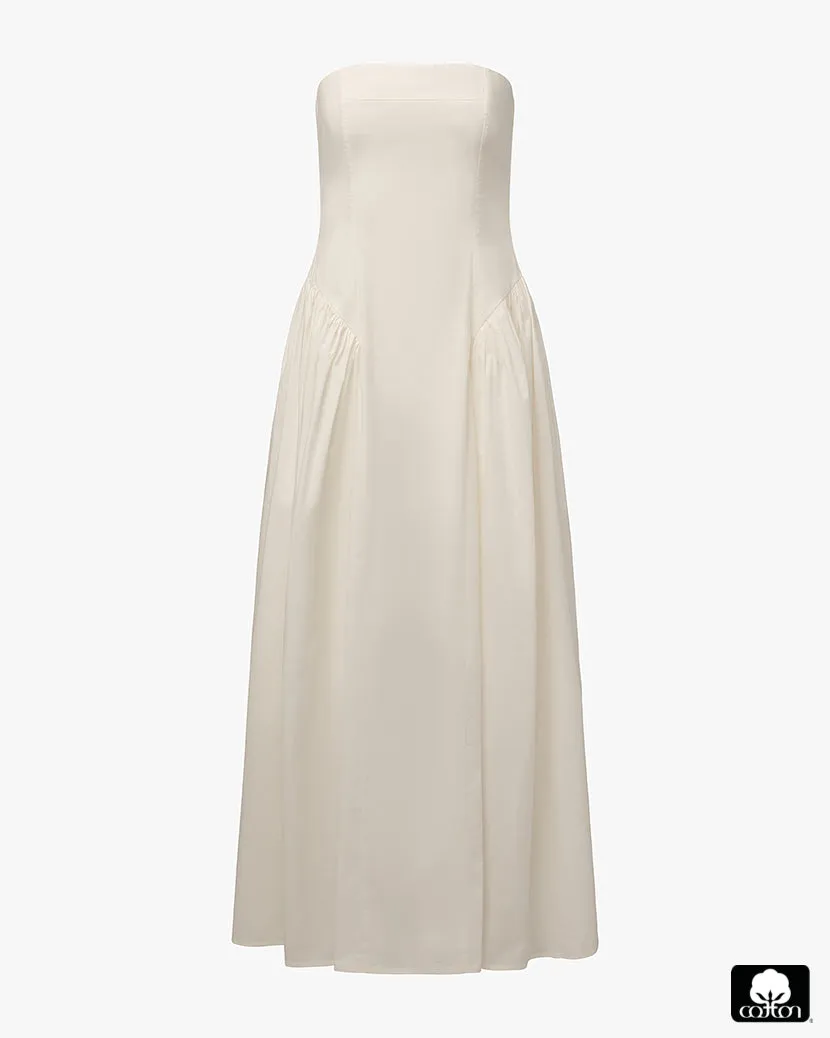 Strapless Corset Ruched Dress sold by WeWoreWhat product image thumbnail 2