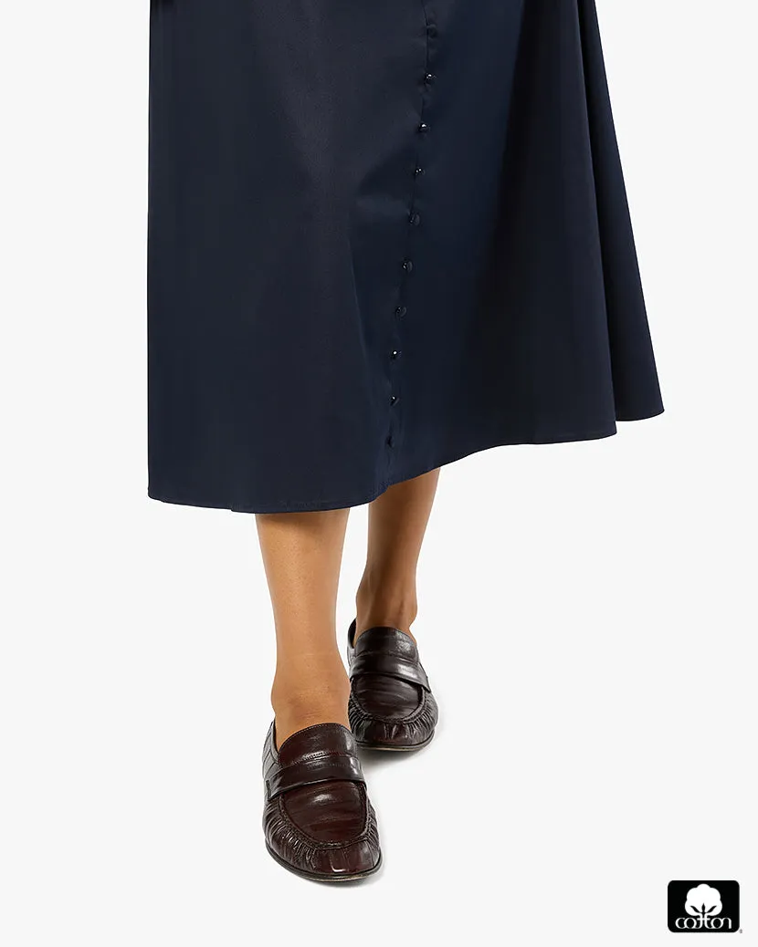 Ruched Cup Button Midi Dress sold by WeWoreWhat product image thumbnail 5