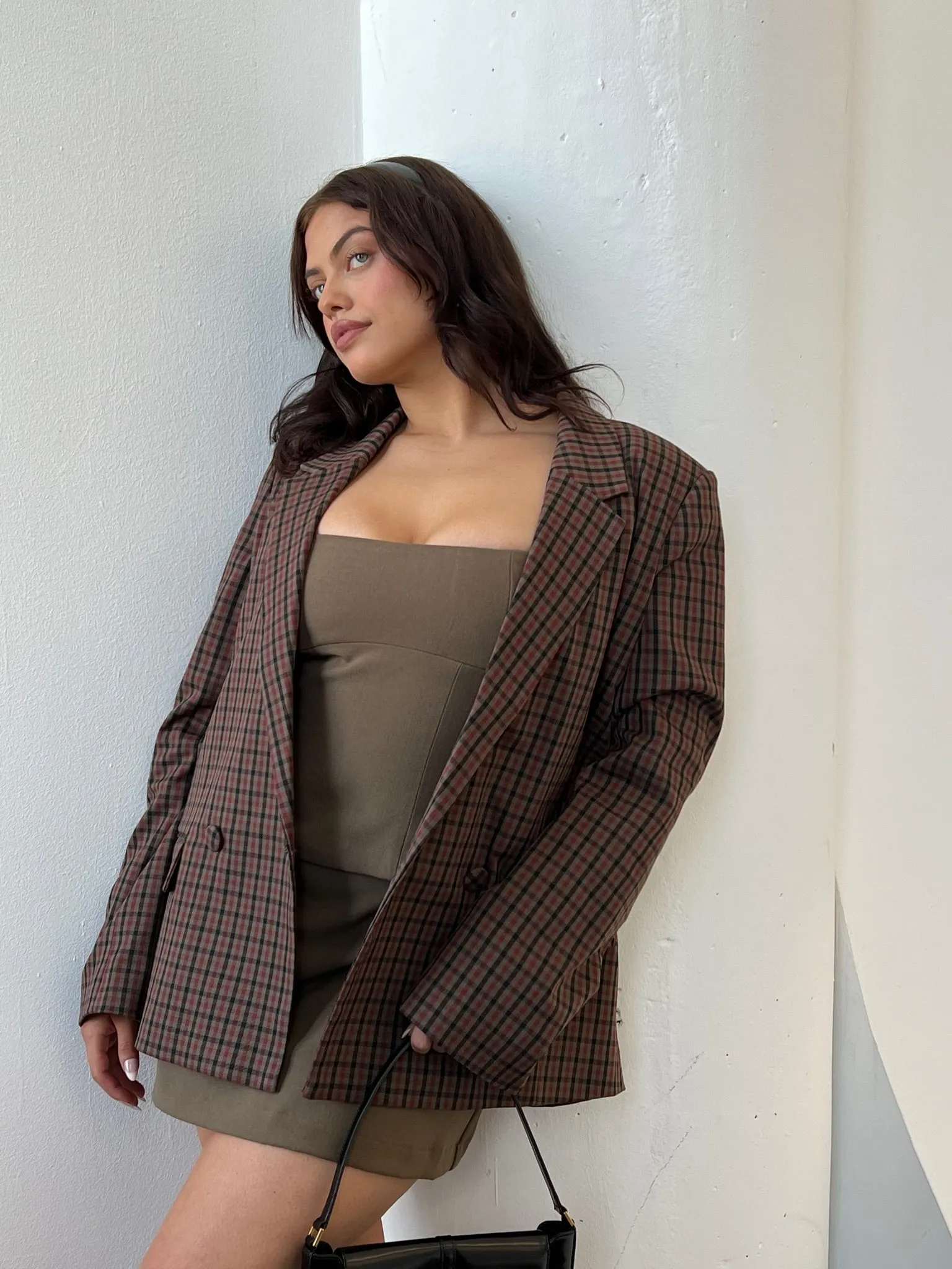 Double Breasted Boxy Blazer sold by WeWoreWhat product image thumbnail 3
