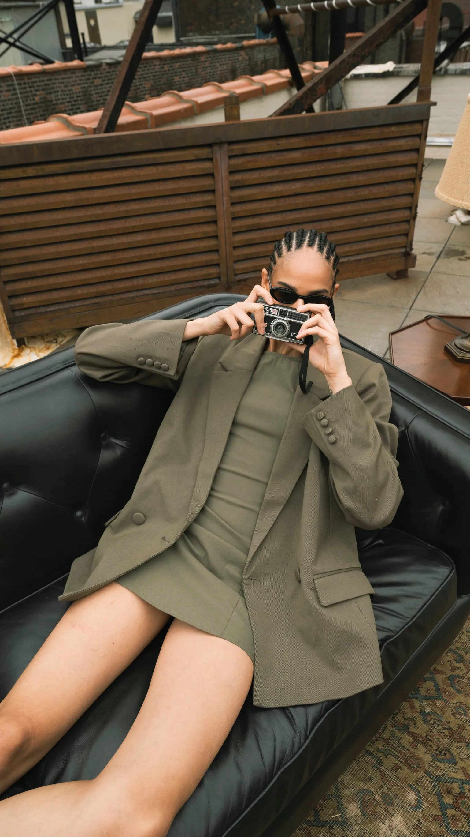 Double Breasted Boxy Blazer sold by WeWoreWhat product image thumbnail 3