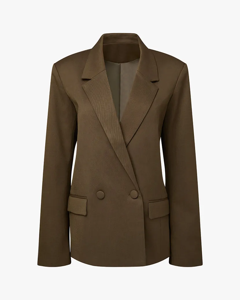 Double Breasted Boxy Blazer sold by WeWoreWhat product image thumbnail 2