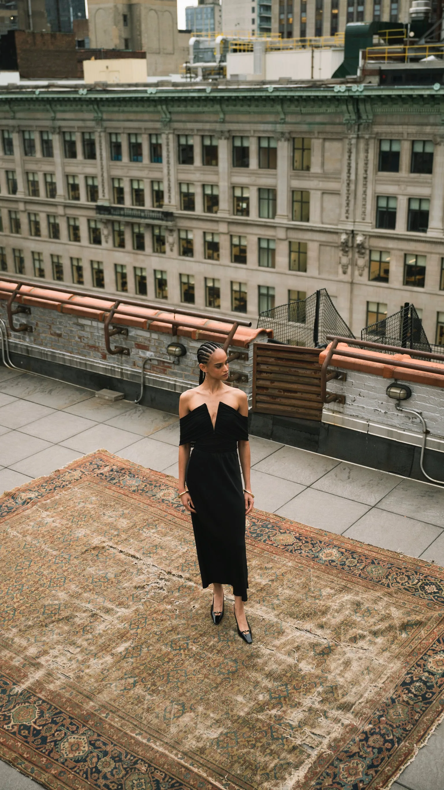 Ruched Off Shoulder Bodysuit sold by WeWoreWhat product image thumbnail 3