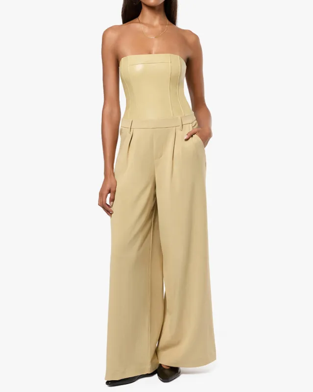 Corset Wide Leg Jumpsuit sold by WeWoreWhat