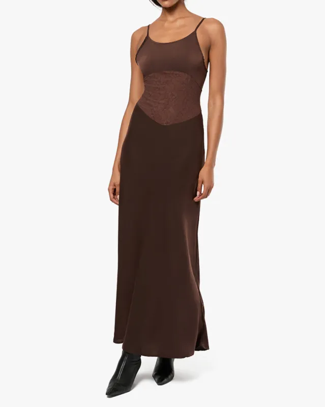 Lace Slip Maxi Dress sold by WeWoreWhat