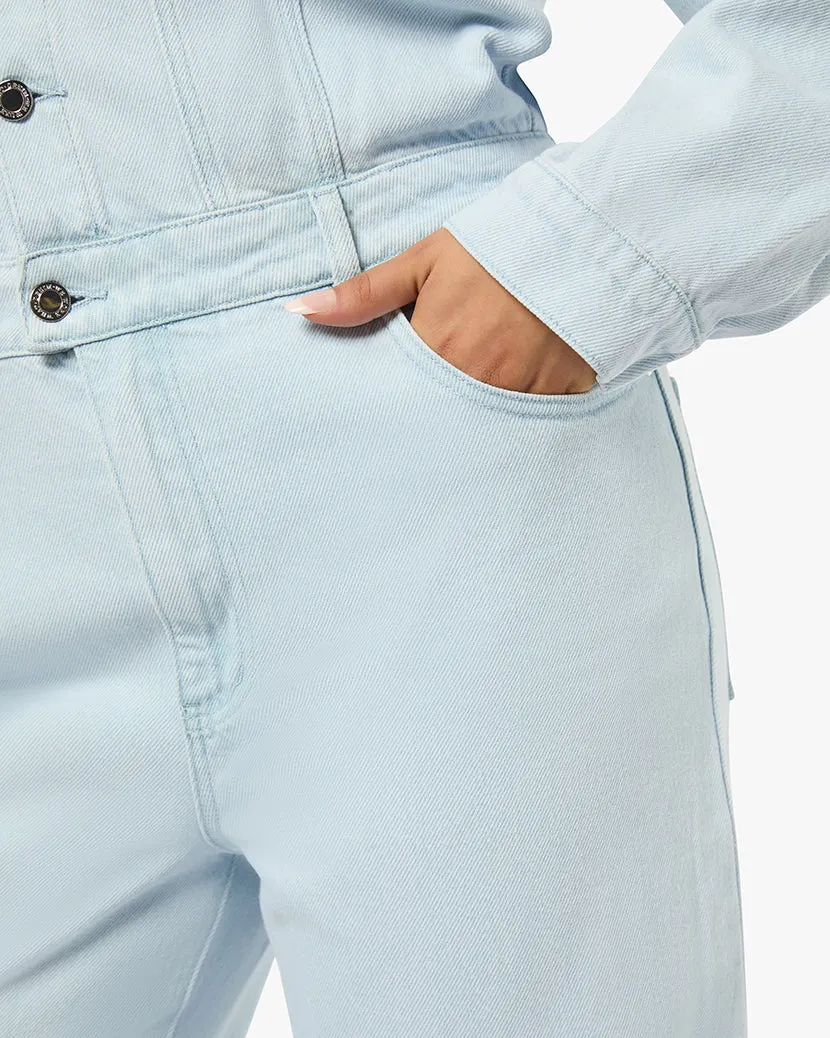 Relaxed Denim Jumpsuit sold by WeWoreWhat product image thumbnail 4