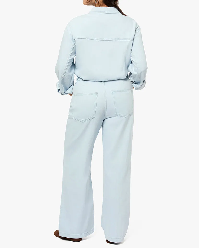 Relaxed Denim Jumpsuit sold by WeWoreWhat product image thumbnail 5