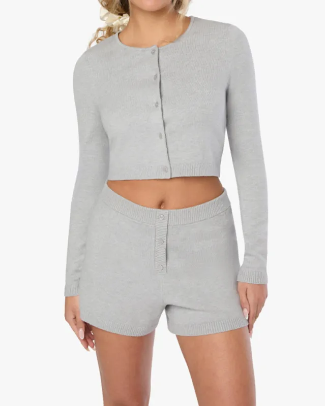 Cropped Cardigan sold by WeWoreWhat