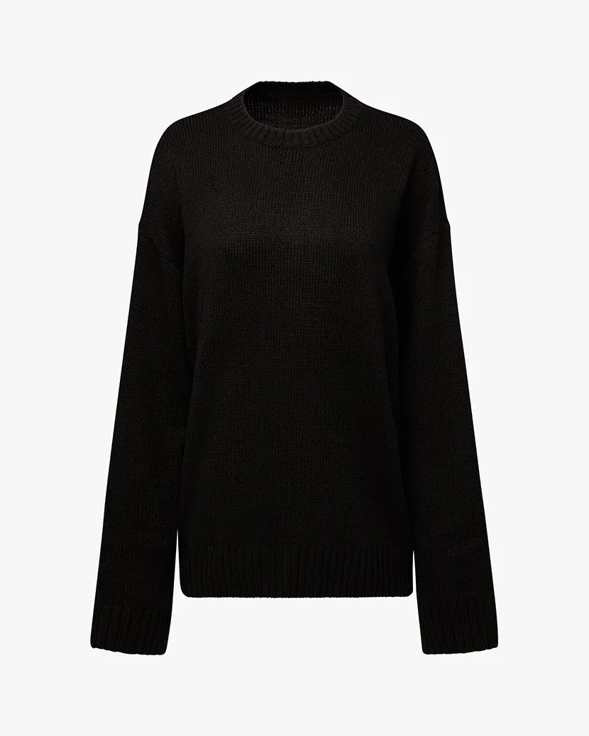 Oversized Crew Neck Sweater sold by WeWoreWhat product image thumbnail 2