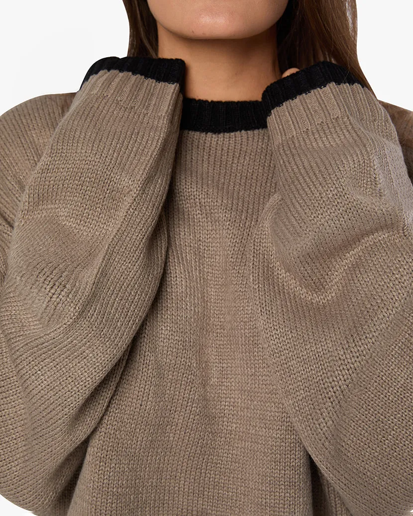 Oversized Crew Neck Sweater sold by WeWoreWhat product image thumbnail 4