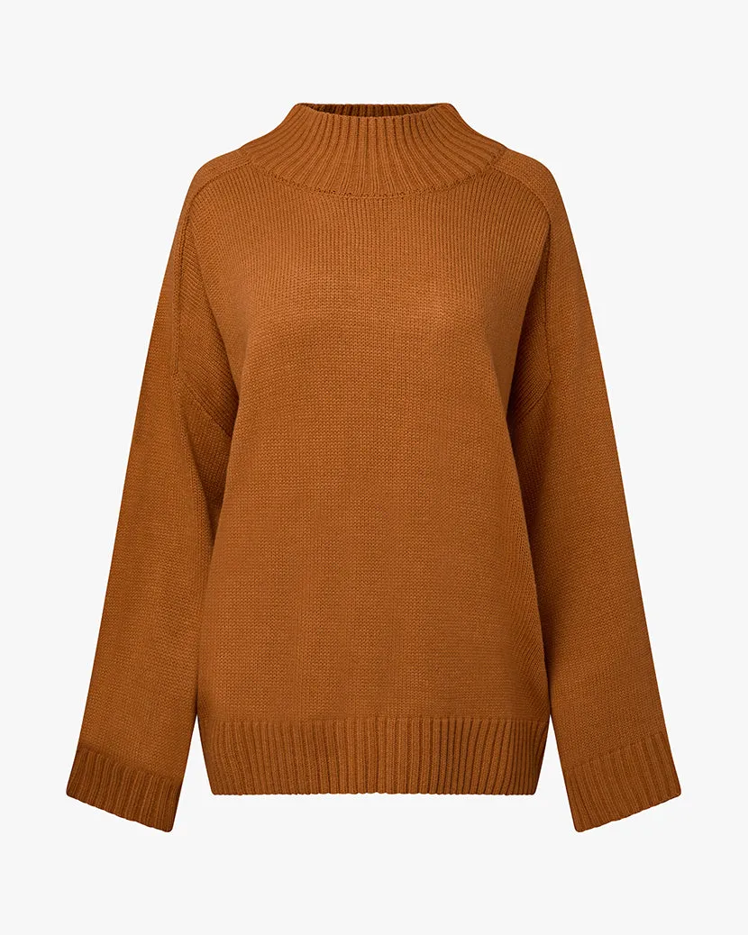 Oversized Funnel Neck Sweater sold by WeWoreWhat product image thumbnail 2