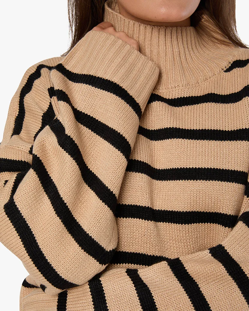 Oversized Funnel Neck Sweater sold by WeWoreWhat product image thumbnail 4