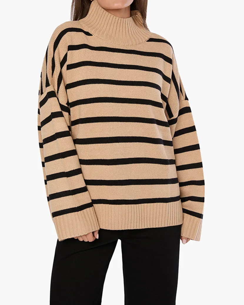 Oversized Funnel Neck Sweater sold by WeWoreWhat