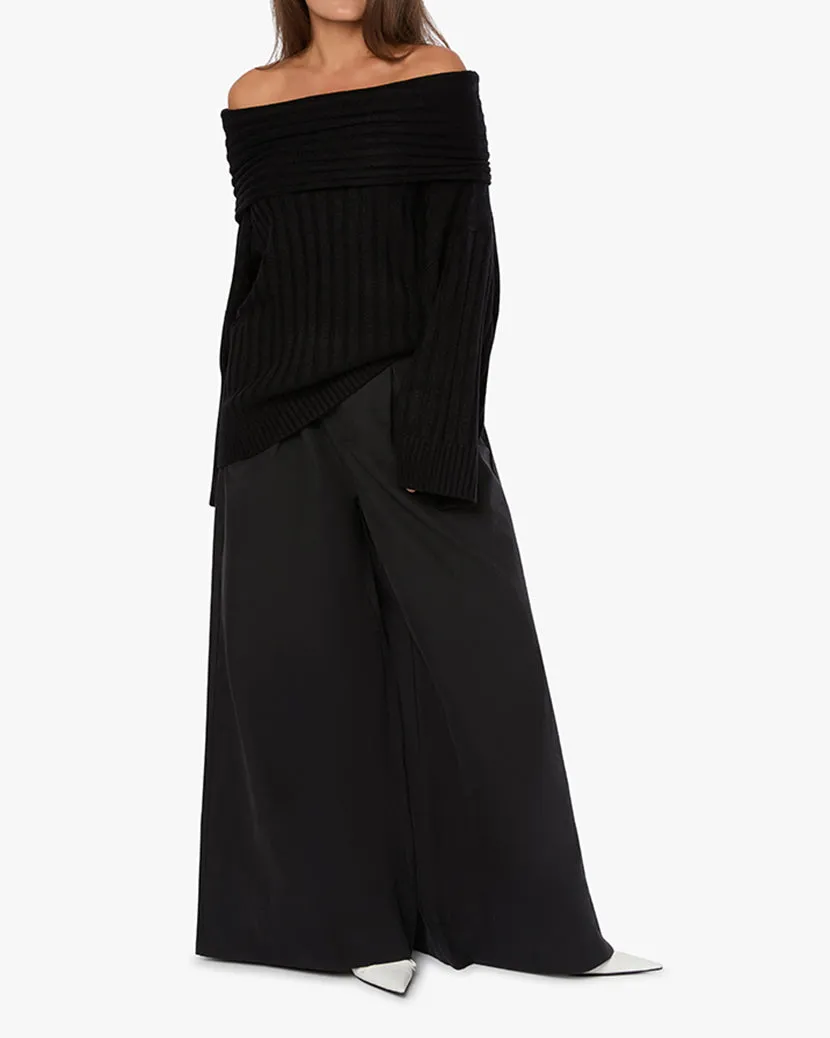 Oversized Off Shoulder Sweater sold by WeWoreWhat product image thumbnail 3