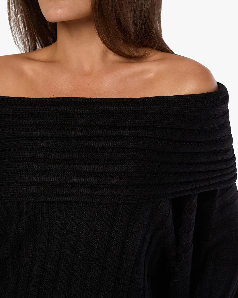 Oversized Off Shoulder Sweater sold by WeWoreWhat product image thumbnail 4