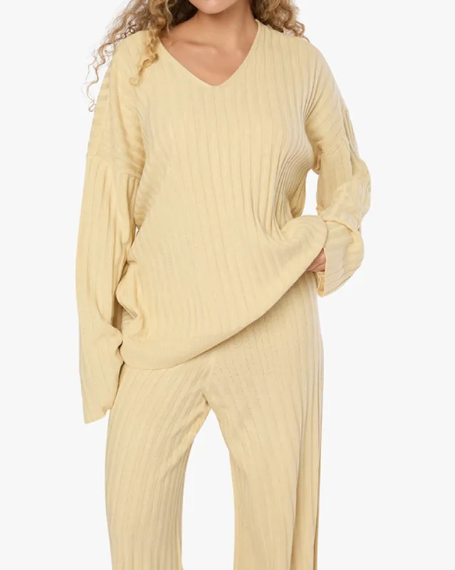 Oversized V Neck Sweater sold by WeWoreWhat