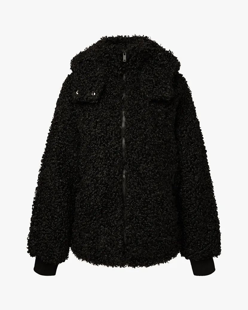 Sherpa Hooded Jacket sold by WeWoreWhat product image thumbnail 2