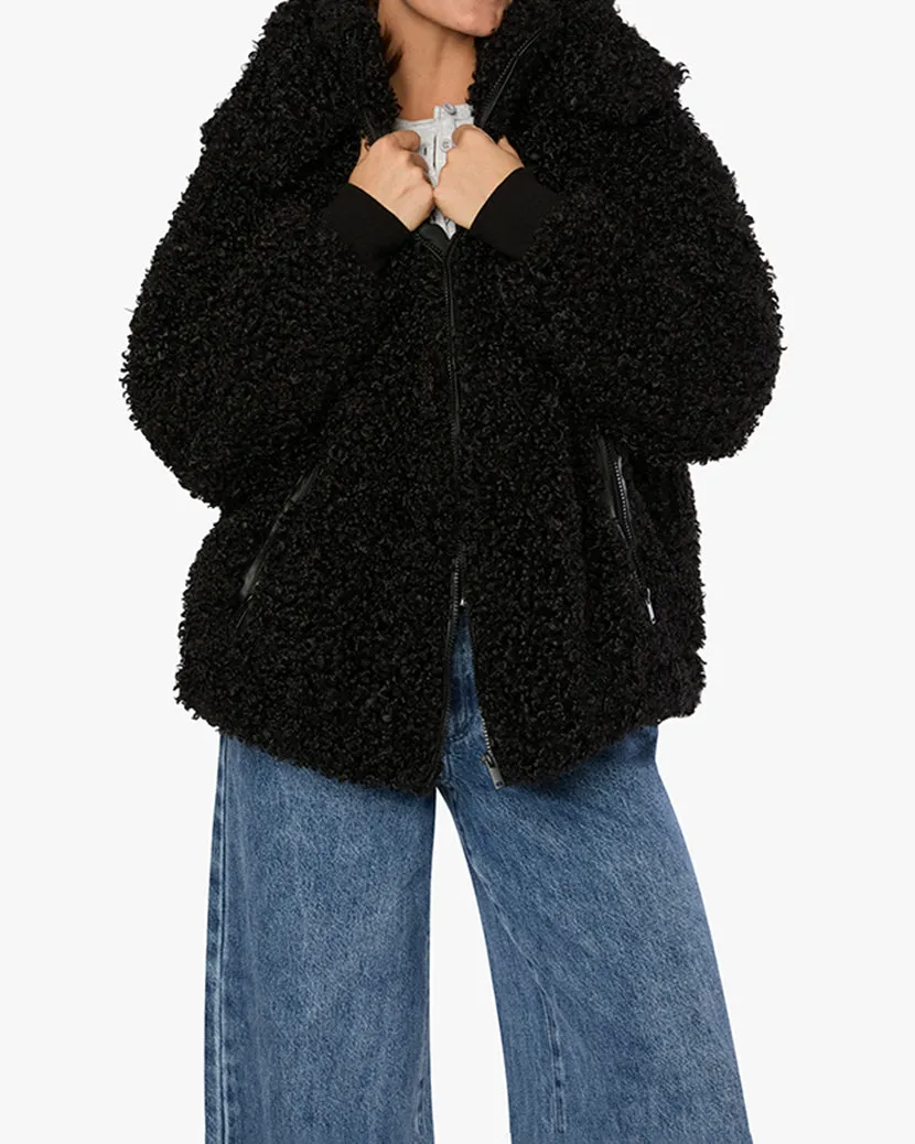 Sherpa Hooded Jacket sold by WeWoreWhat