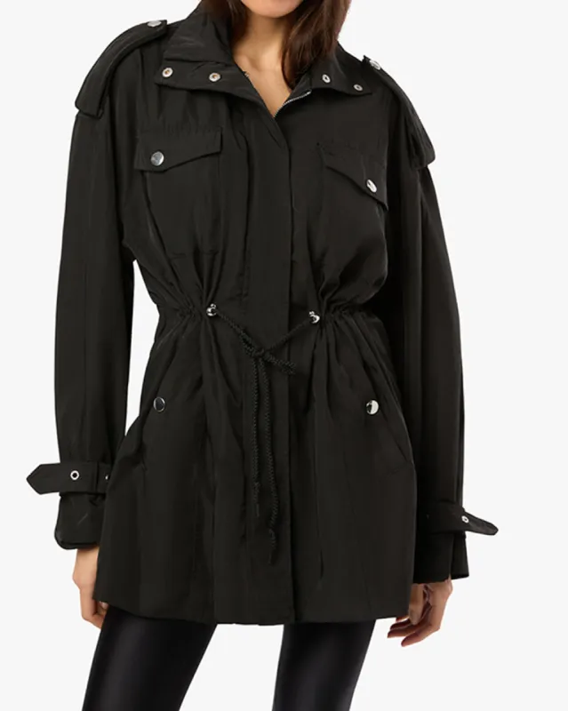 Cinched Waist Anorak Jacket sold by WeWoreWhat