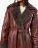 Bonded Faux Fur Overcoat sold by WeWoreWhat