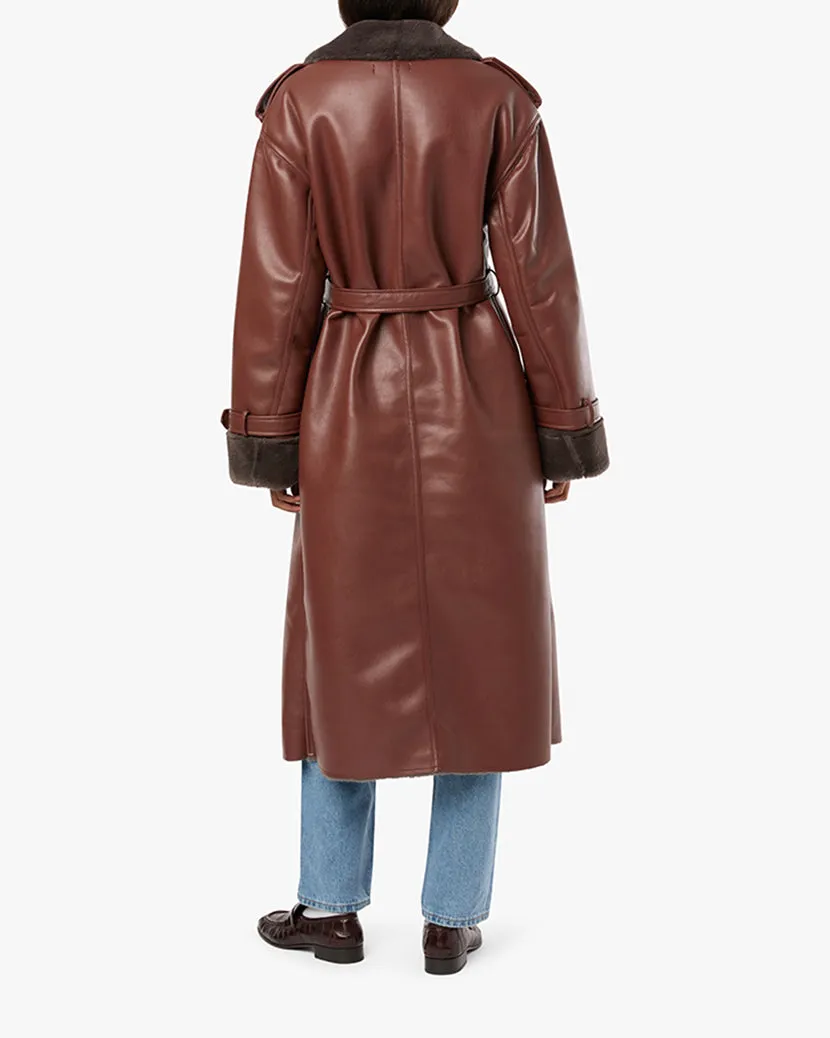 Bonded Faux Fur Overcoat sold by WeWoreWhat product image thumbnail 5