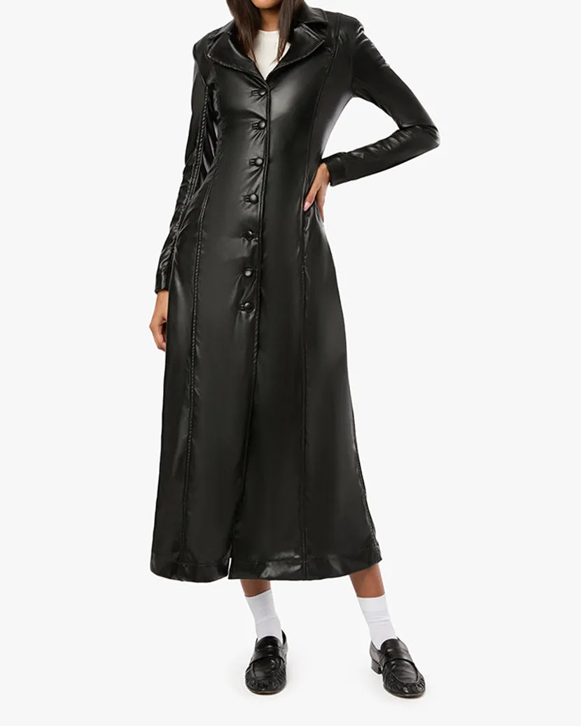 Slim Vegan Leather Jacket sold by WeWoreWhat