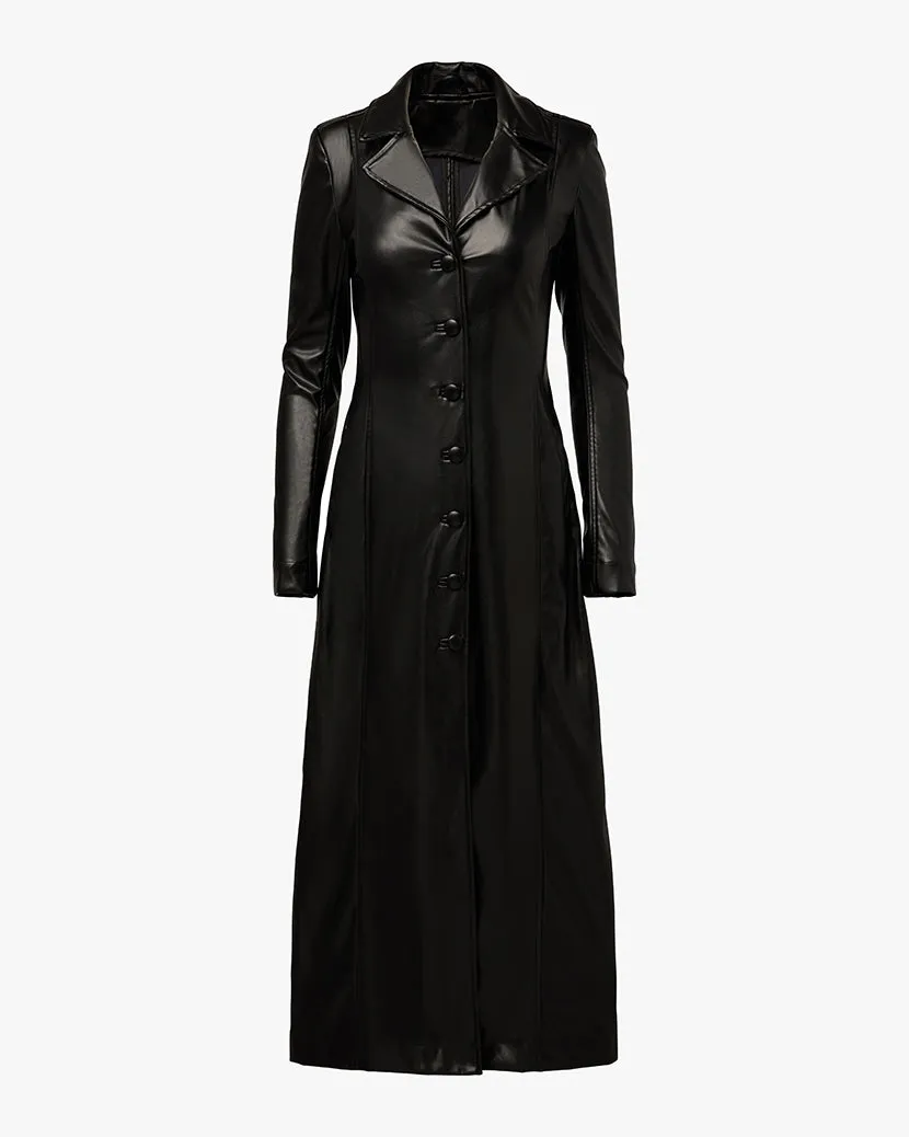 Slim Vegan Leather Jacket sold by WeWoreWhat product image thumbnail 2