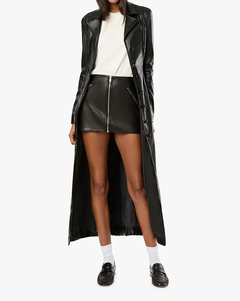 Slim Vegan Leather Jacket sold by WeWoreWhat product image thumbnail 3