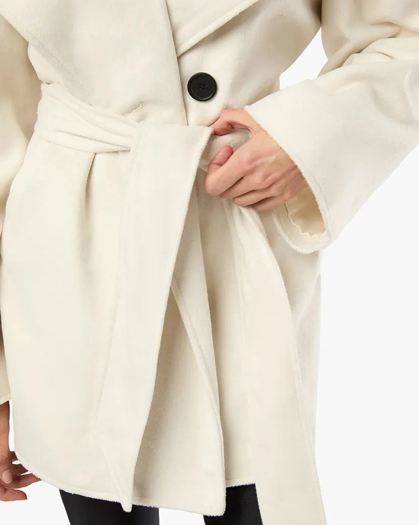 Shawl Collar Wool Coat sold by WeWoreWhat product image thumbnail 5