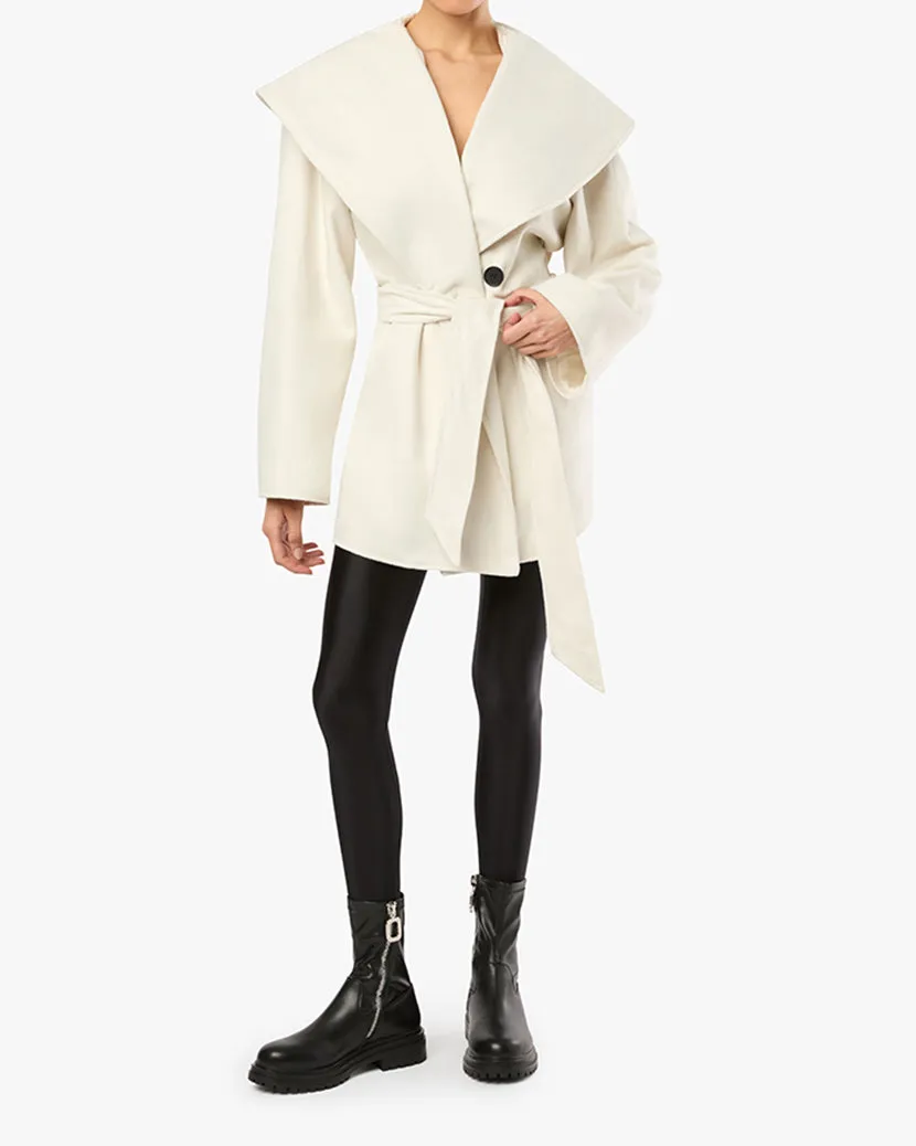 Shawl Collar Wool Coat sold by WeWoreWhat product image thumbnail 3