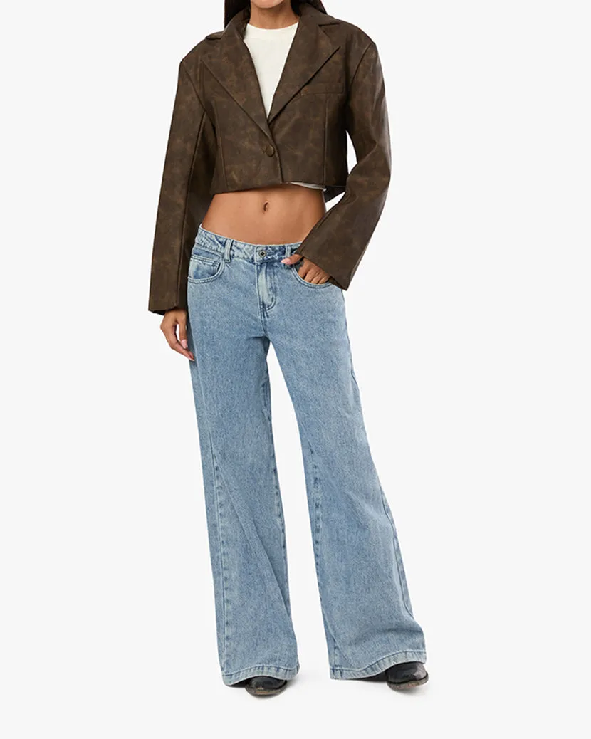 Patina Cropped Blazer sold by WeWoreWhat product image thumbnail 4