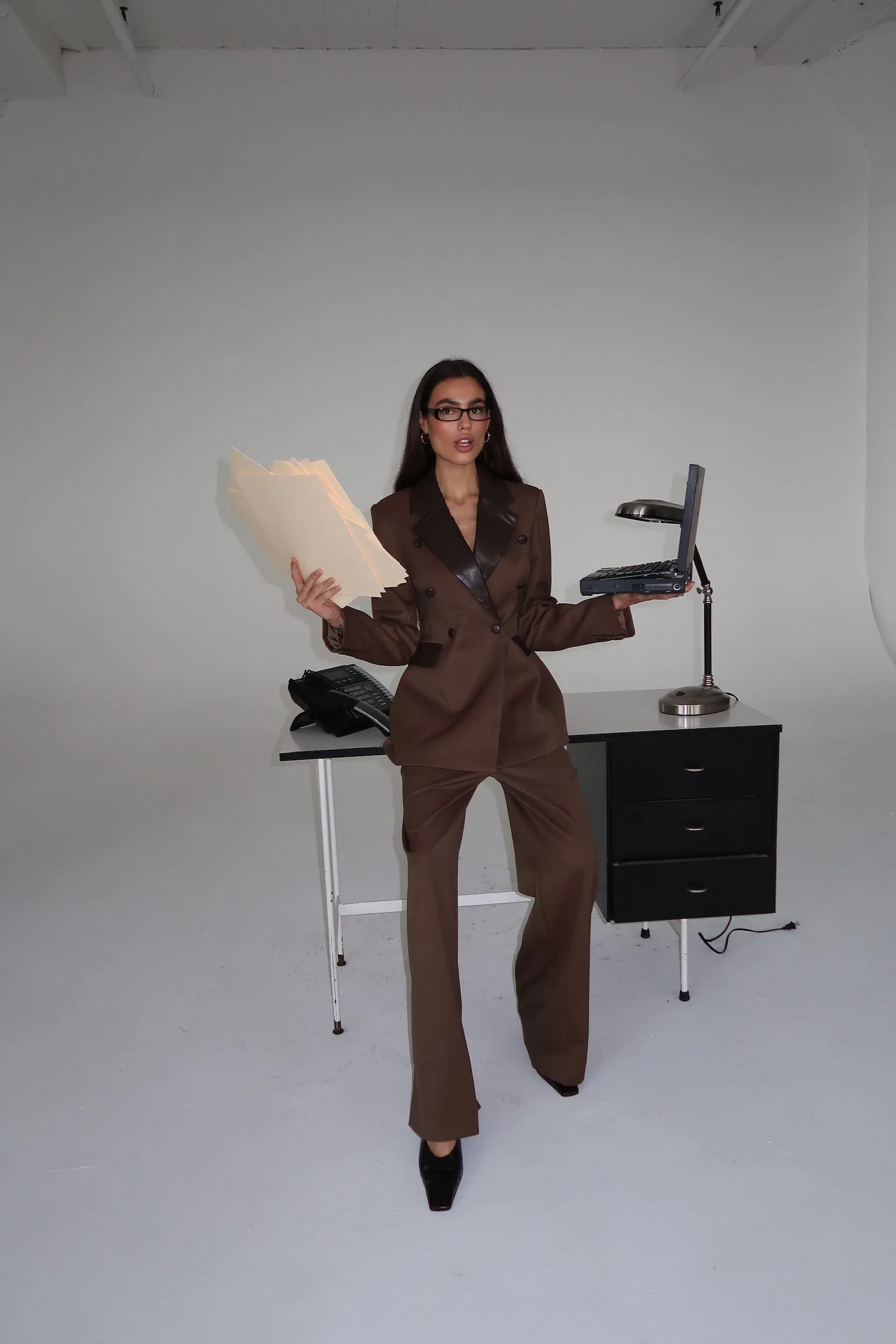 Fitted Blazer sold by WeWoreWhat product image thumbnail 3