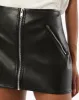 Vegan Leather Mini Skirt sold by WeWoreWhat