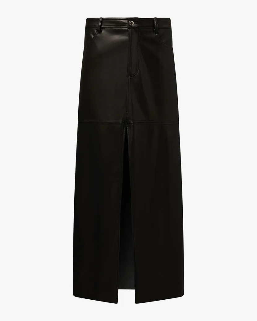 Vegan Leather Maxi Skirt sold by WeWoreWhat product image thumbnail 2