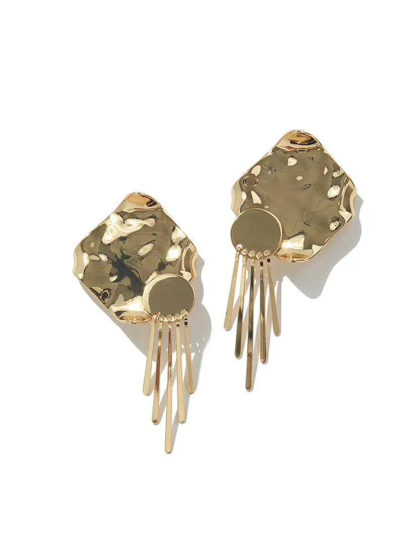 Plate Fringe Earring sold by WeWoreWhat product image thumbnail 2