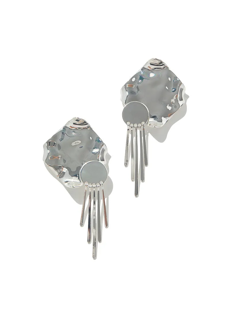 Plate Fringe Earring sold by WeWoreWhat product image thumbnail 2