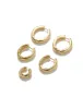 Hammered Hoop Set sold by WeWoreWhat