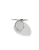 Hammered Plate Ring sold by WeWoreWhat