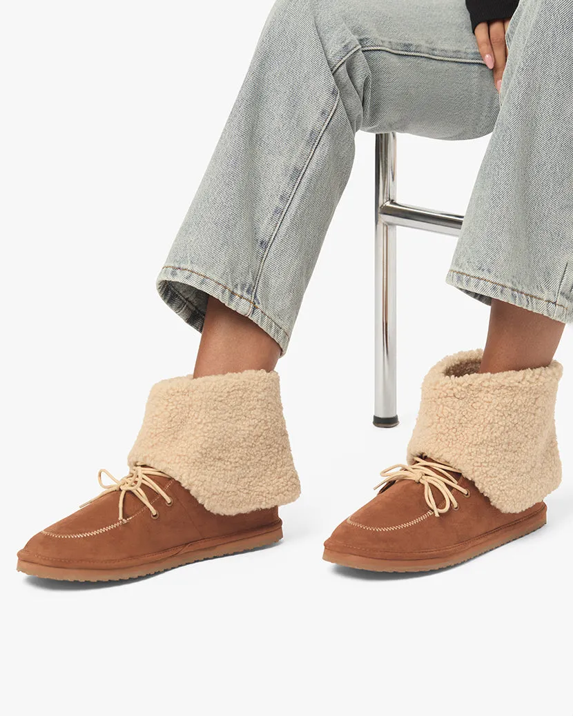 Fold Over Fur Bootie sold by WeWoreWhat product image thumbnail 3